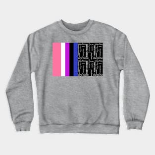 Genderfluid, They/Them Pronouns - Identity Pride Crewneck Sweatshirt